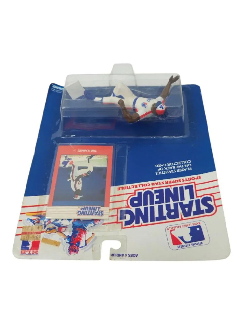 1988 Kenner Starting Lineup Tim Raines Montreal Expos MLB Card Action Figure NOC